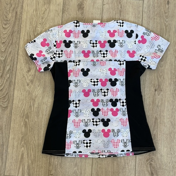 Mickey Mouse Scrub Top - Picture 2 of 3